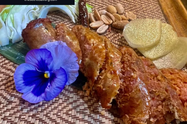 Traditional Thai Northern Sausage
