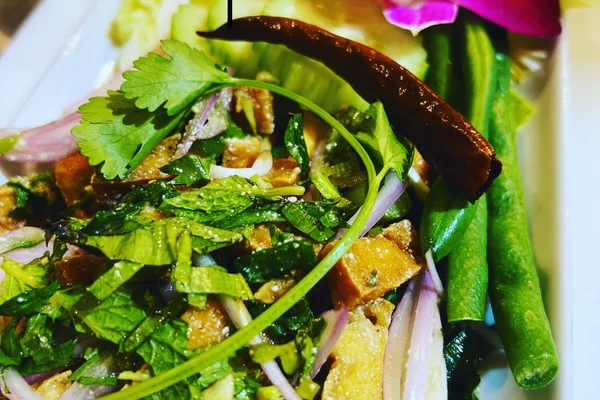 Larb Tofu salad