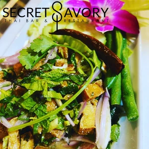 Larb Tofu salad