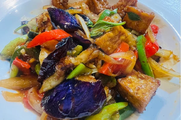 Eggplant in Chili Sauce