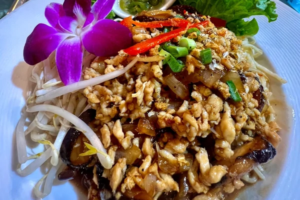 Savory Noodles Chicken